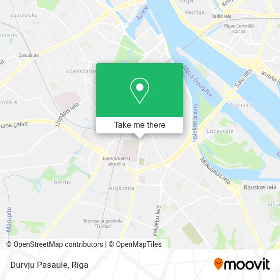 Durvju Pasaule map