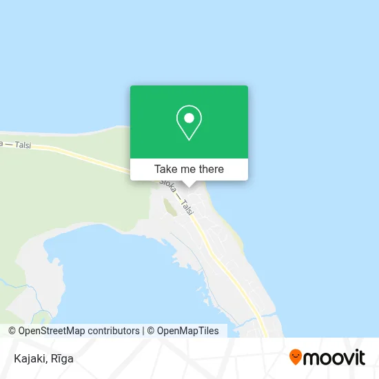 Kajaki map