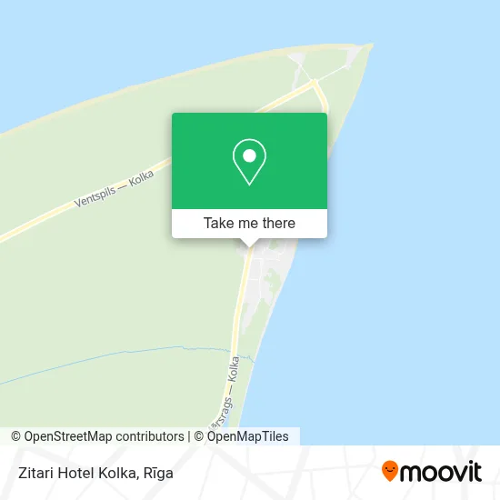 Zitari Hotel  Kolka map