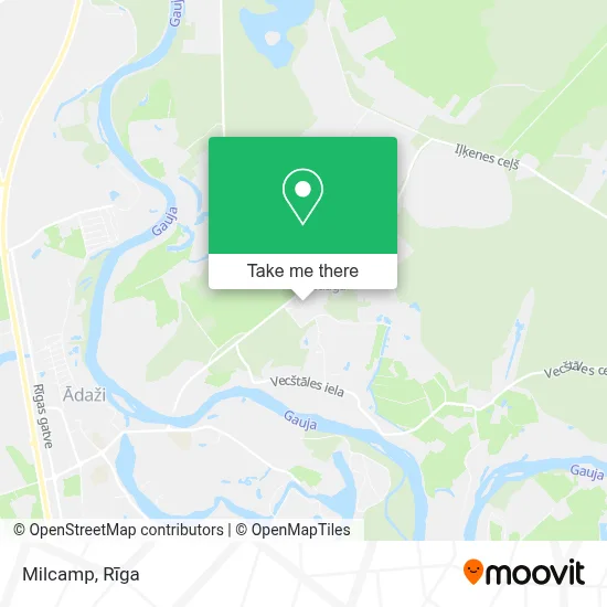 Milcamp map