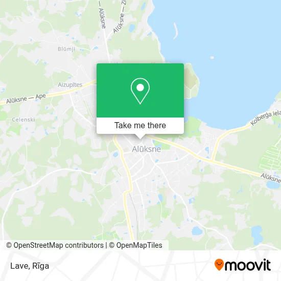 Lave map