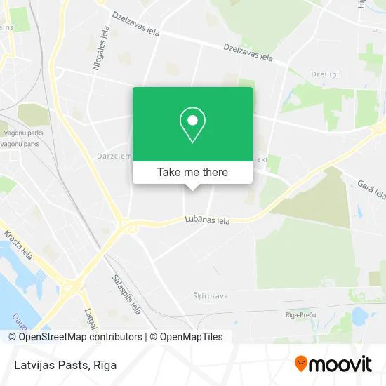 Latvijas Pasts map