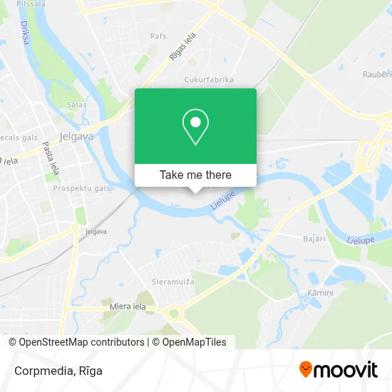 Corpmedia map