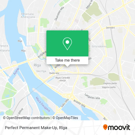 Perfect Permanent Make-Up map