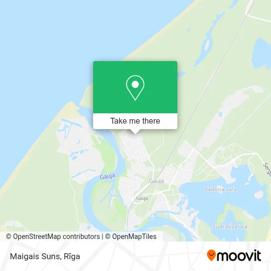 Maigais Suns map
