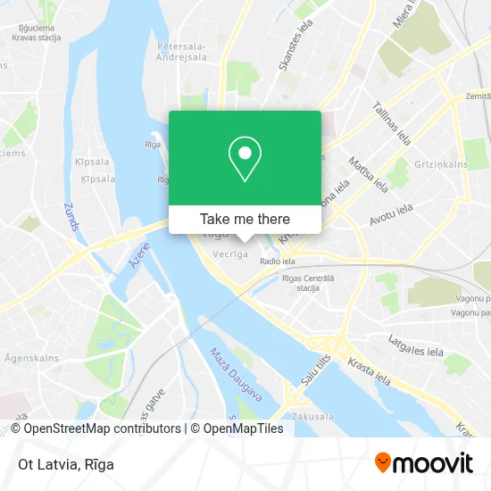 Ot Latvia map