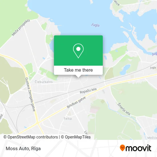 Moss Auto map
