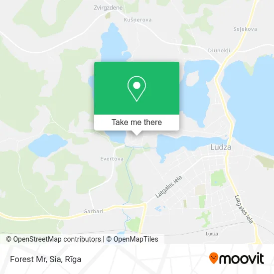 Forest Mr, Sia map