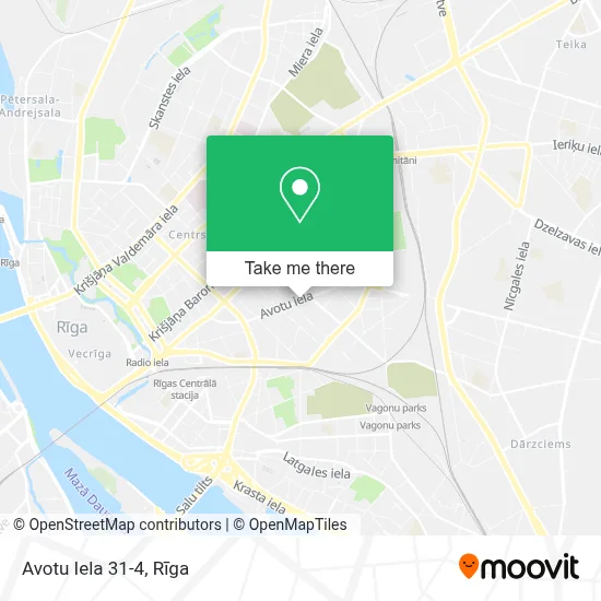 Avotu Iela 31-4 map
