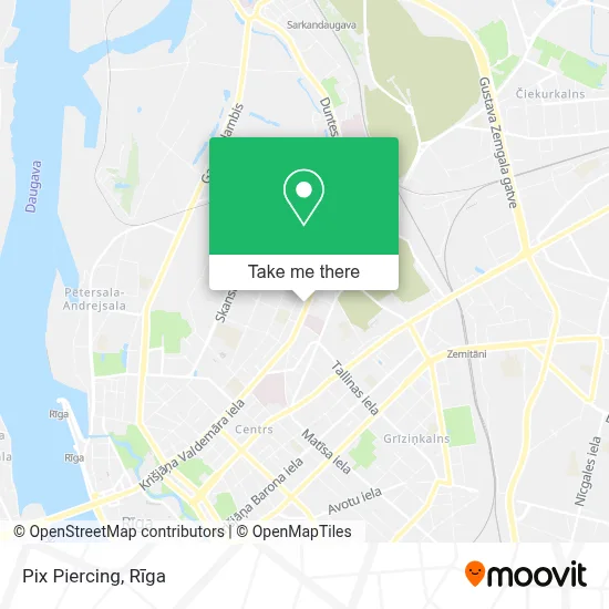 Pix Piercing map