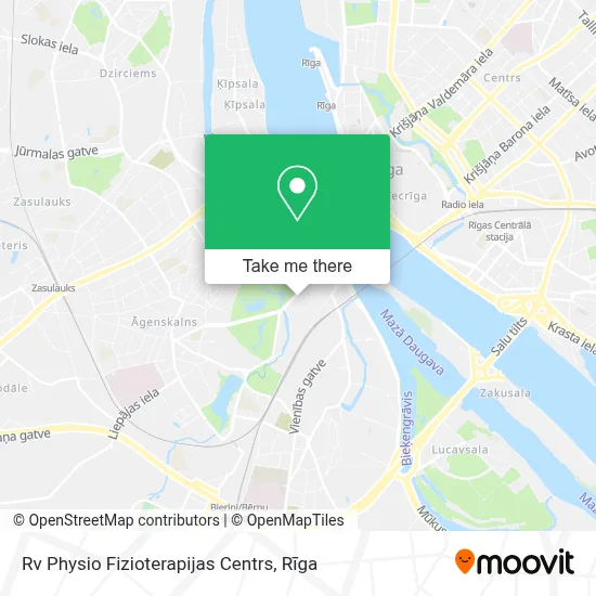 Rv Physio Fizioterapijas Centrs map