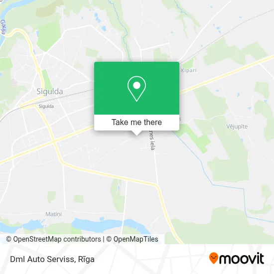 Dml Auto Serviss map
