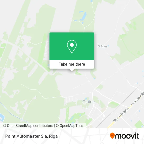 Paint Automaster Sia map