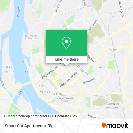 Smart Cat Apartments map