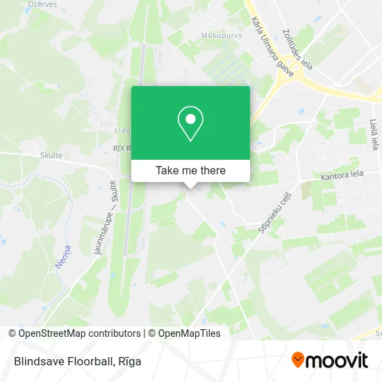 Blindsave Floorball map