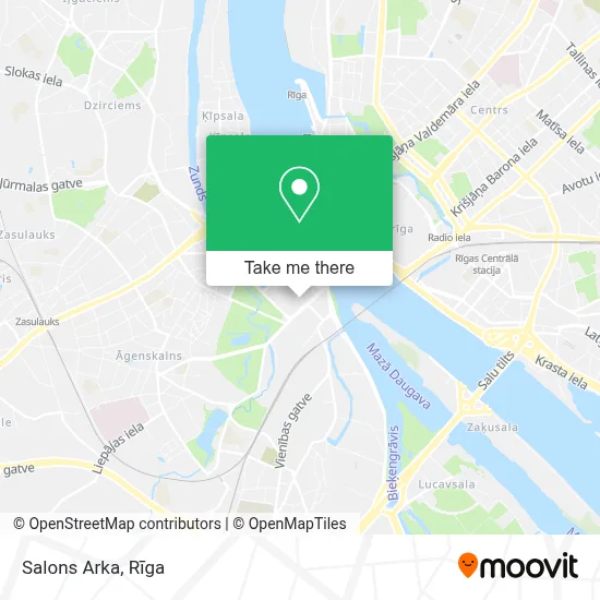 Salons Arka map