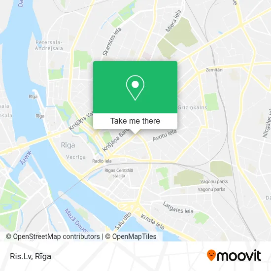 Ris.Lv map