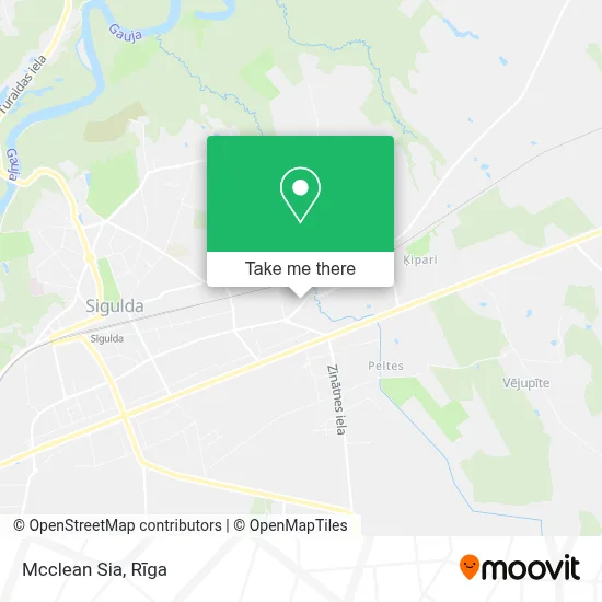 Mcclean Sia map