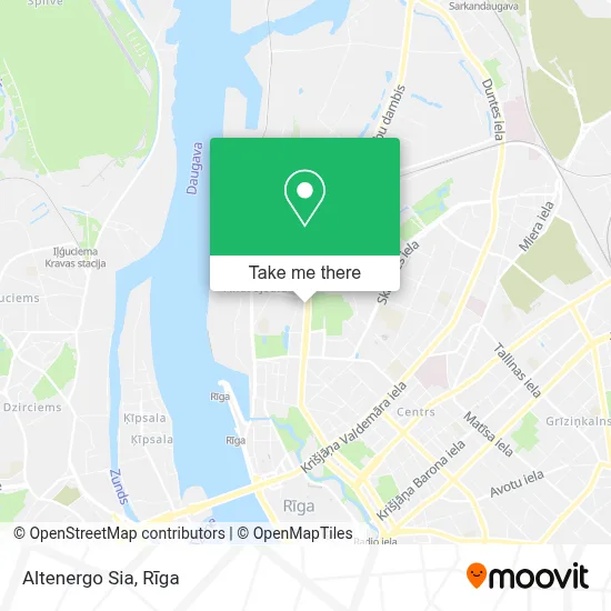 Altenergo Sia map