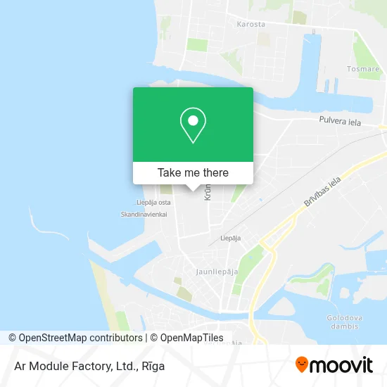 Ar Module Factory, Ltd. map