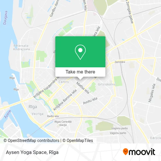 Aysen Yoga Space map
