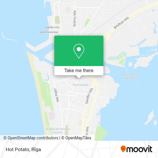 Hot Potato map