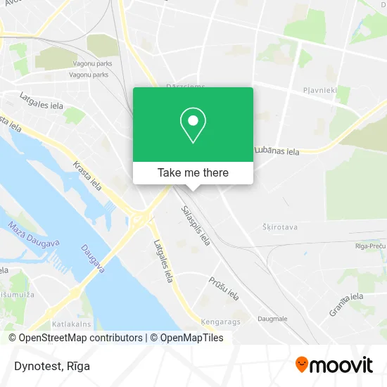 Dynotest map