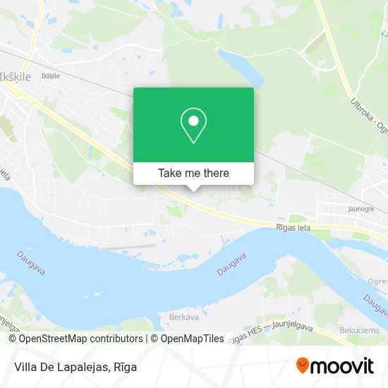 Villa De Lapalejas map