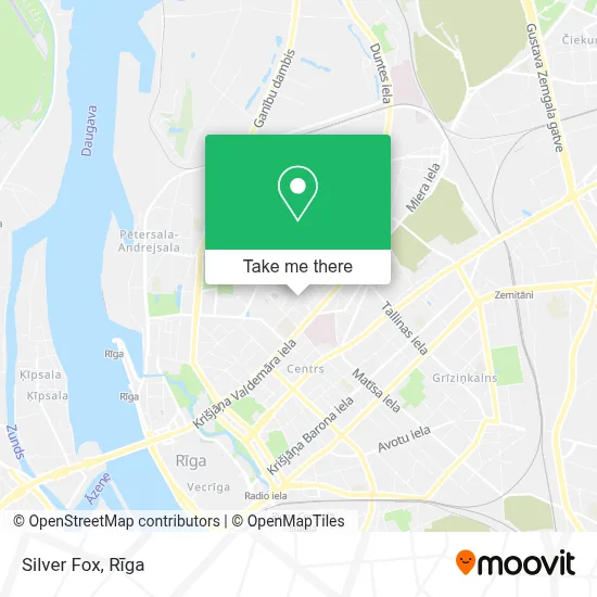 Silver Fox map