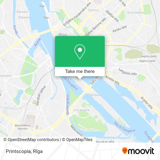 Printscopia map
