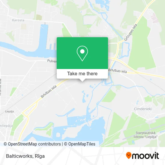 Balticworks map