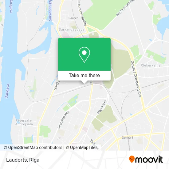 Laudorts map