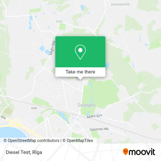 Diesel Test map