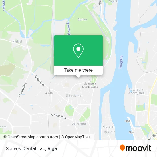Spilves Dental Lab map