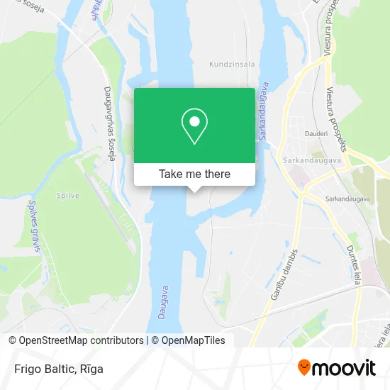Frigo Baltic map
