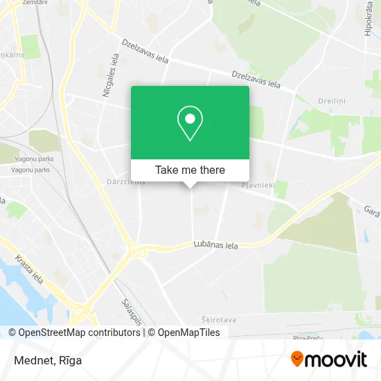 Mednet map