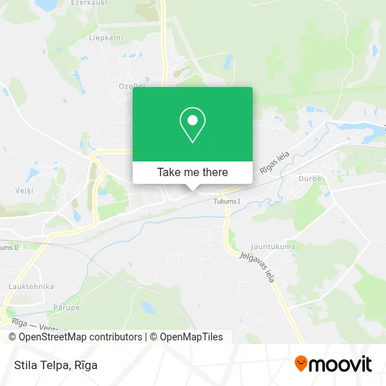 Stila Telpa map