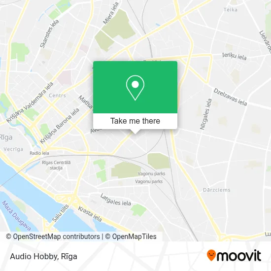 Audio Hobby map