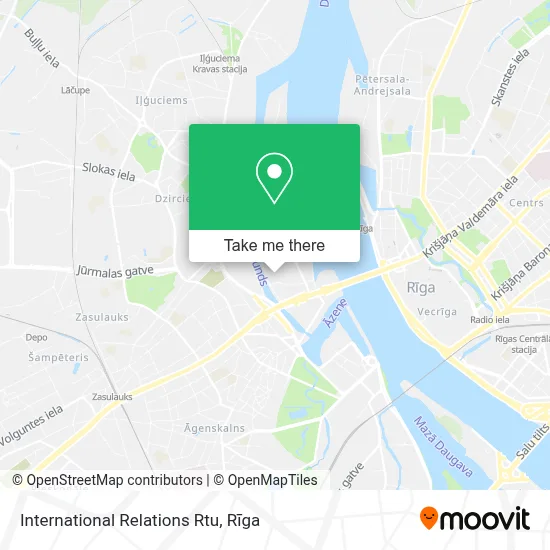 International Relations Rtu map