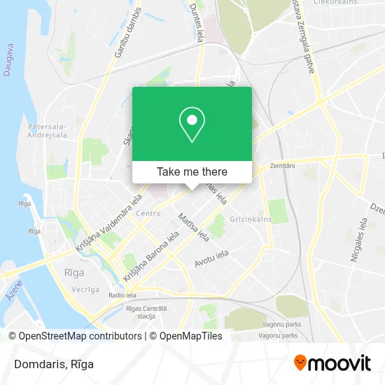 Domdaris map