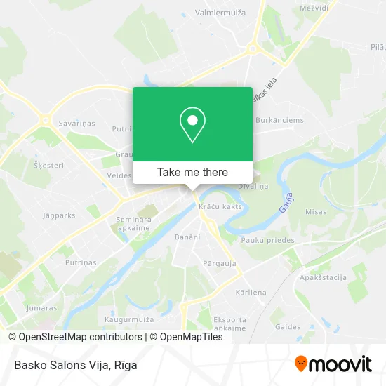 Basko Salons Vija map