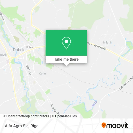 Alfa Agro Sia map