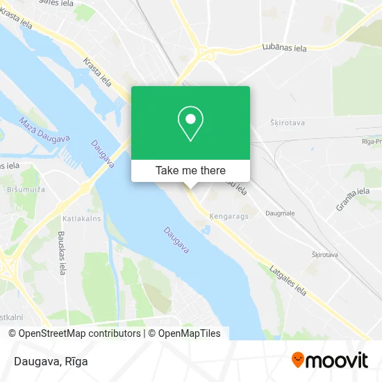Daugava map