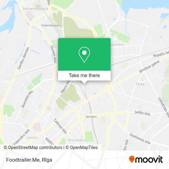 Foodtrailer.Me map