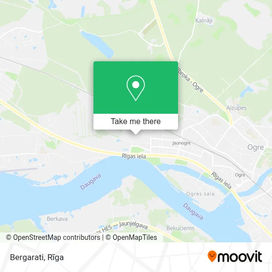 Bergarati map