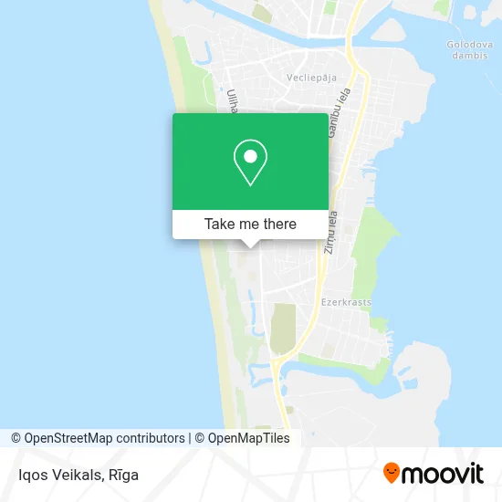 Iqos Veikals map