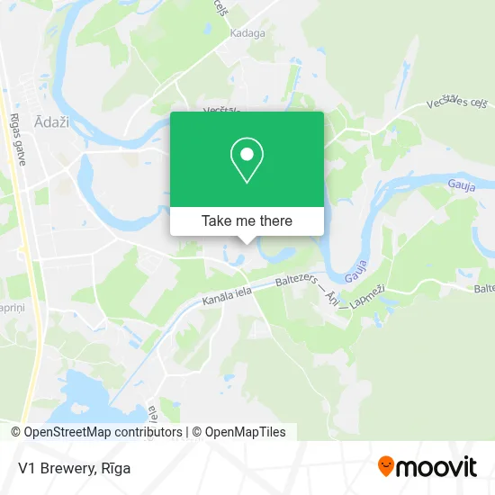 V1 Brewery map