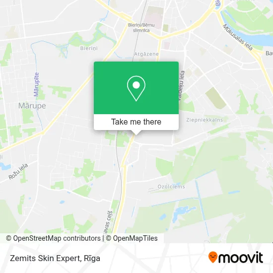 Zemits Skin Expert map