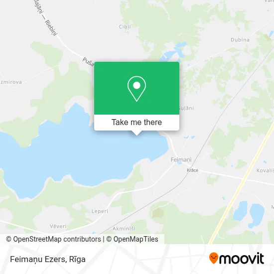 Feimaņu Ezers map