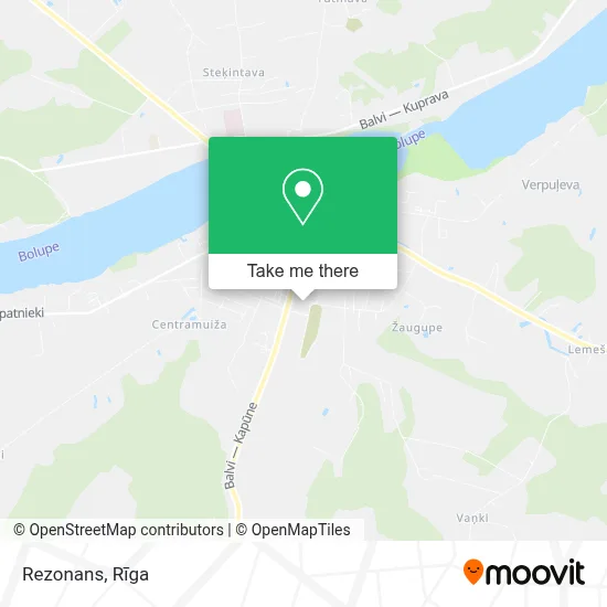 Rezonans map